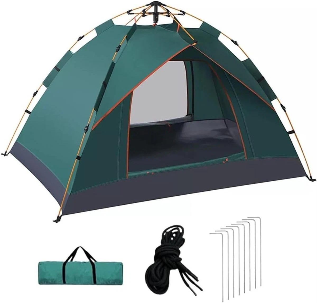 F10 Trekkingzelt Neon UL 1 Personen Camping Fahrrad Tunnel Zelt Biwak