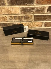 New Open Box Scriveiner Chrome/Gold Fountain Pen