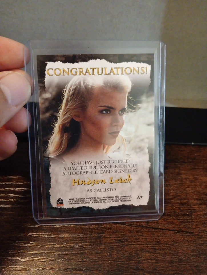 Xena Warrior Princess Callisto Autograph Card - Image 2 of 4