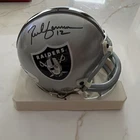 Rich Gannon Signed Autograph Raiders Mini Helmet Absolute Memorabilia Authentic