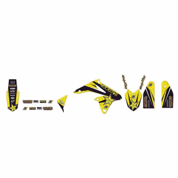 Suzuki RM 125 / RM 250-01/09 - Dekokit Blackbird Rockstar Energy 2318L-image