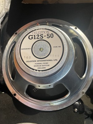 Vintage Celestion G12S-50 50 Watt 12