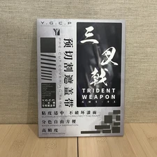 Precut Masking Tape for MG 1/100 GN-X TRIDENT Weapon GWS-01 Yujiao Land Gundam