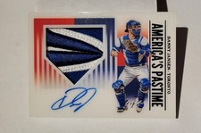 1/1 2019 Chronicles BLACK Danny Jansen BLUE JAYS BEAK LOGO ON CARD AUTO RC *READ