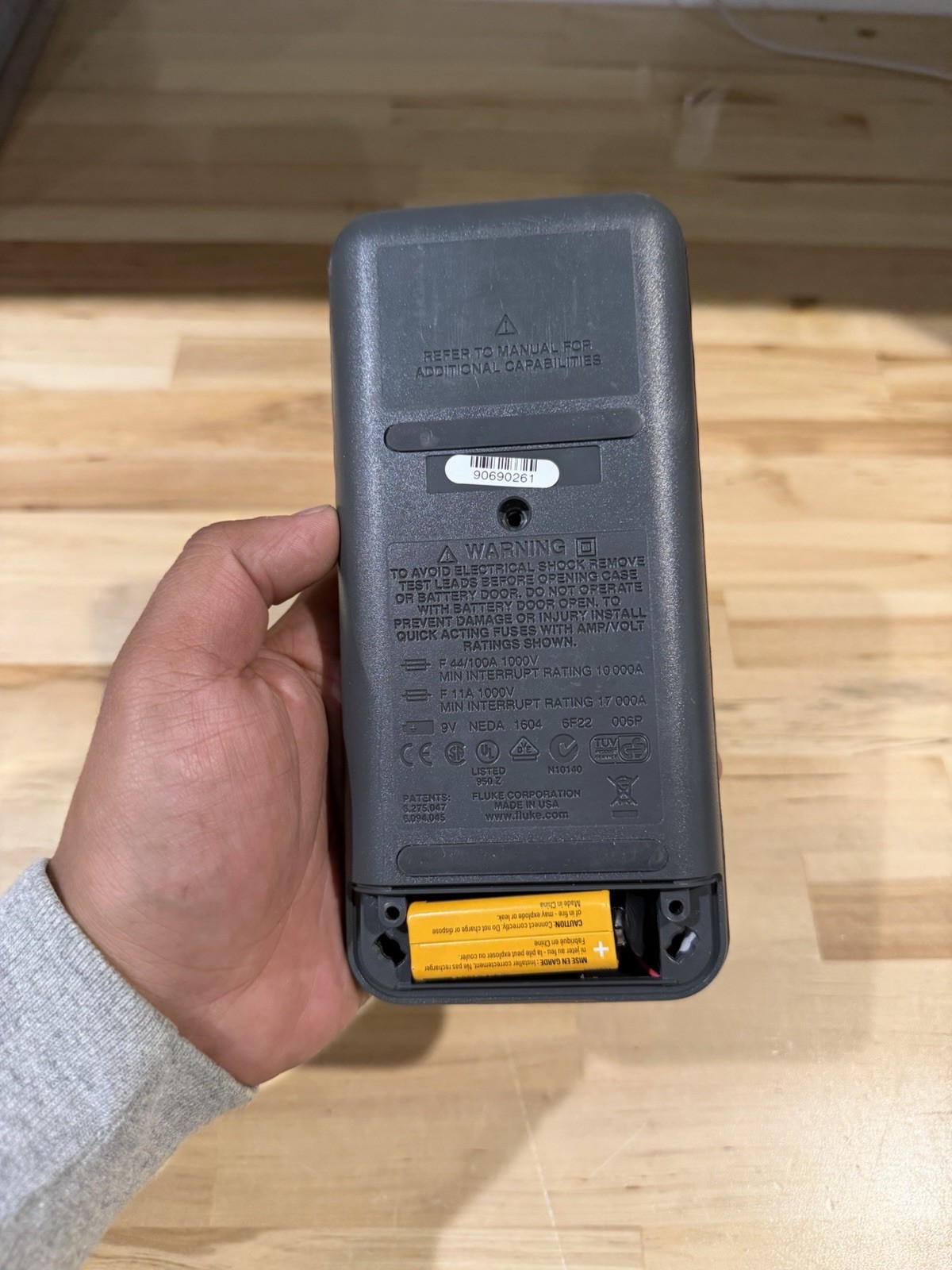 FLUKE 87V TRUE RMS MULTIMETER (PARTS ONLY) FOR PARTS - SHIPS FAST