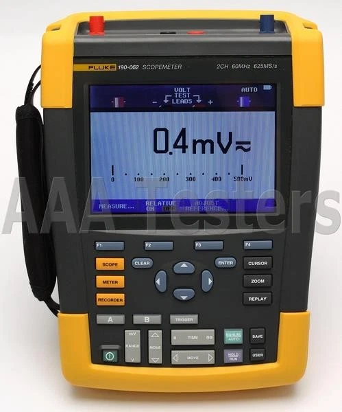 Fluke 190-062 Series II Scopemeter 2 Channel 60MHz Oscilloscope - Image 2 of 4