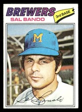 1977 Topps #498 Sal Bando