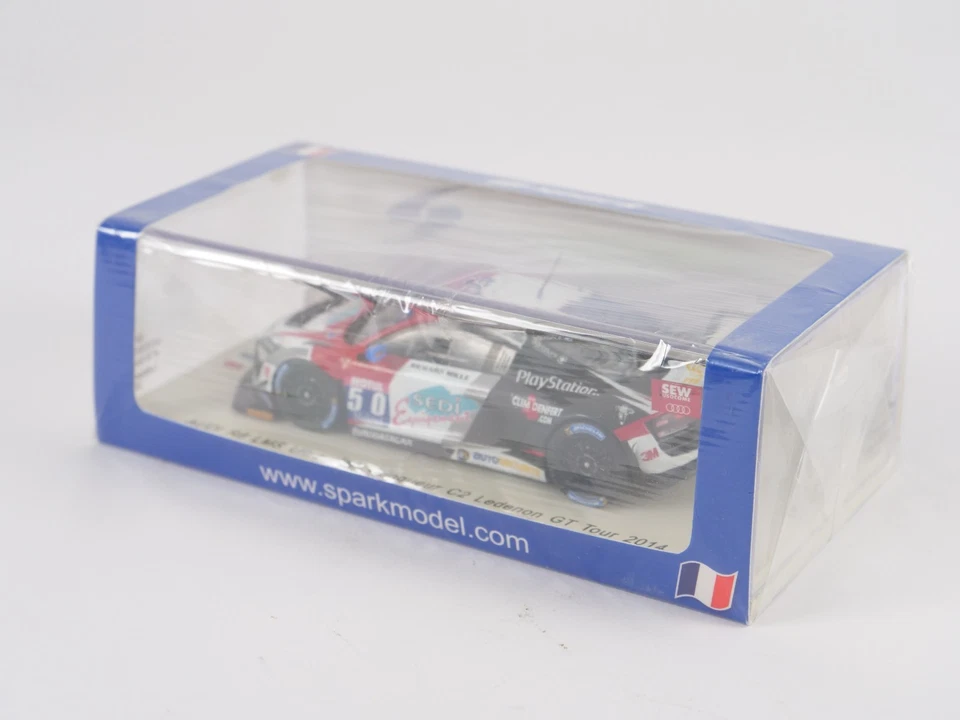 Spark 1/43 Audi R8 LMS Ultra #50 Vencedor C2 Ledenon GT Tour 2014 - Imagen 2 de 4