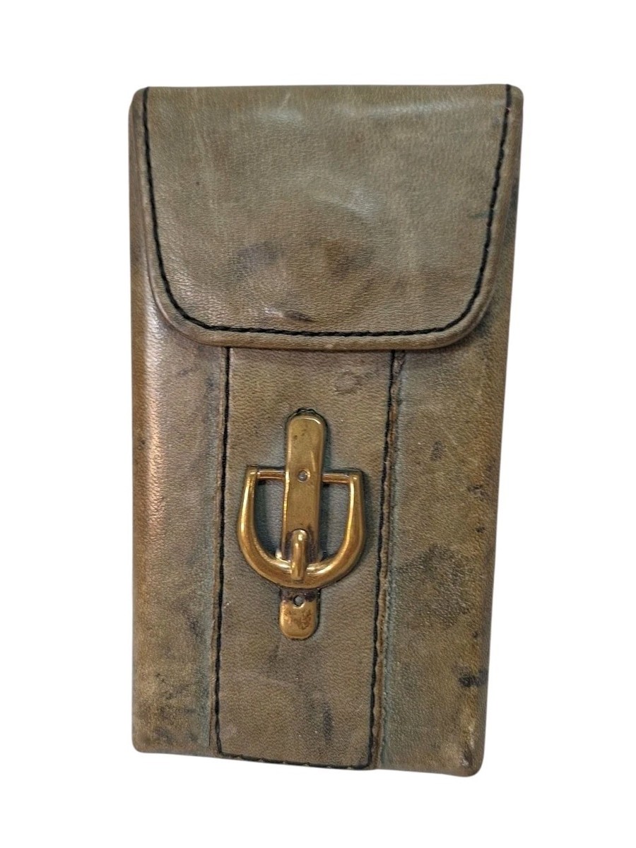 buxton leather cigarette case Julia Heiress Made of Leather Leather Framed Cigarette Case Wallet with Floral Embossing by Buxton Measures 4.75 x 3 x 1 inches BUXTON Leather Cigarette Case, Black