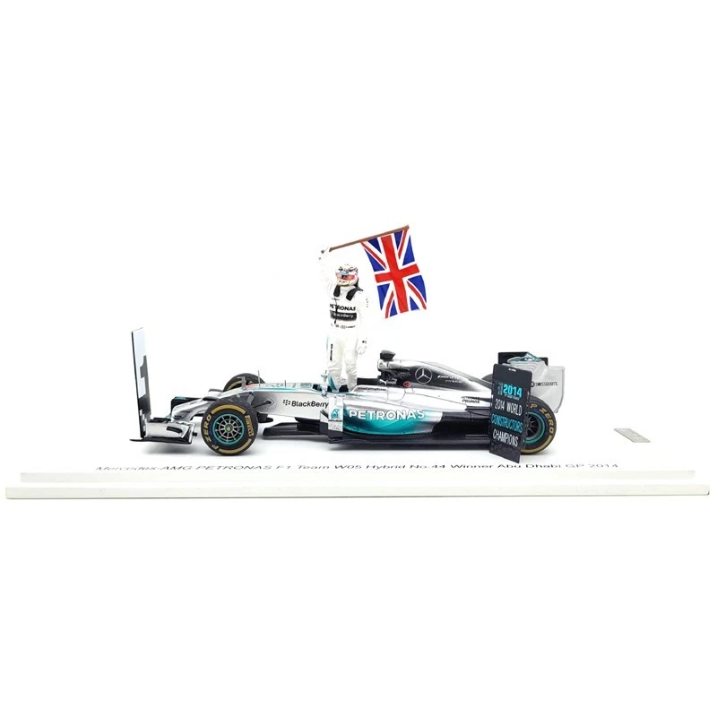 2014 Lewis Hamilton Mercedes-AMG F1 W05 Abu Dhabi GP - 1/43 Spark Models - Immagine 3 di 4