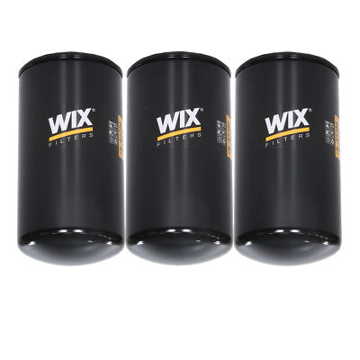 Wix Set of 3 Engine Motor Oil Filters For Ford IC