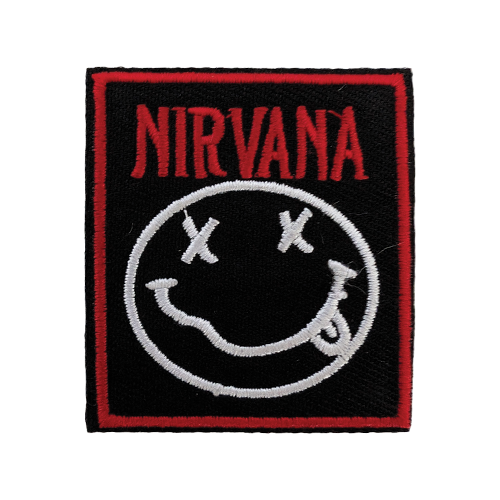 Nirvana Patches, Nirvana Logo Patches, Stickpatches, Aufbügeln Patch - Bild 14 von 25