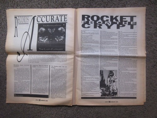 HYPE #19 JAN. 1993 SEATTLE GRUNGE ERA PAPER W/1 PAGE NIRVANA RELATED PAGE EX CND - Picture 12 of 17