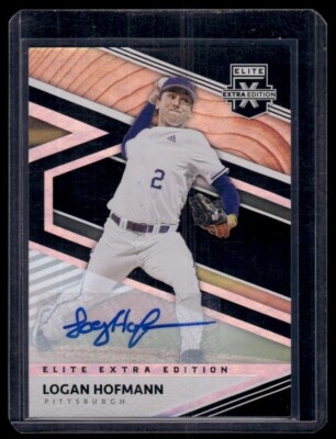 2020 Panini Diamond Kings Blue Logan Hoffman Pittsburgh Pirates