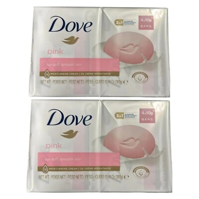 Dove Pink Beauty Seife für weiche, glatte Haut je 90g (insgesamt 8 Seifen )