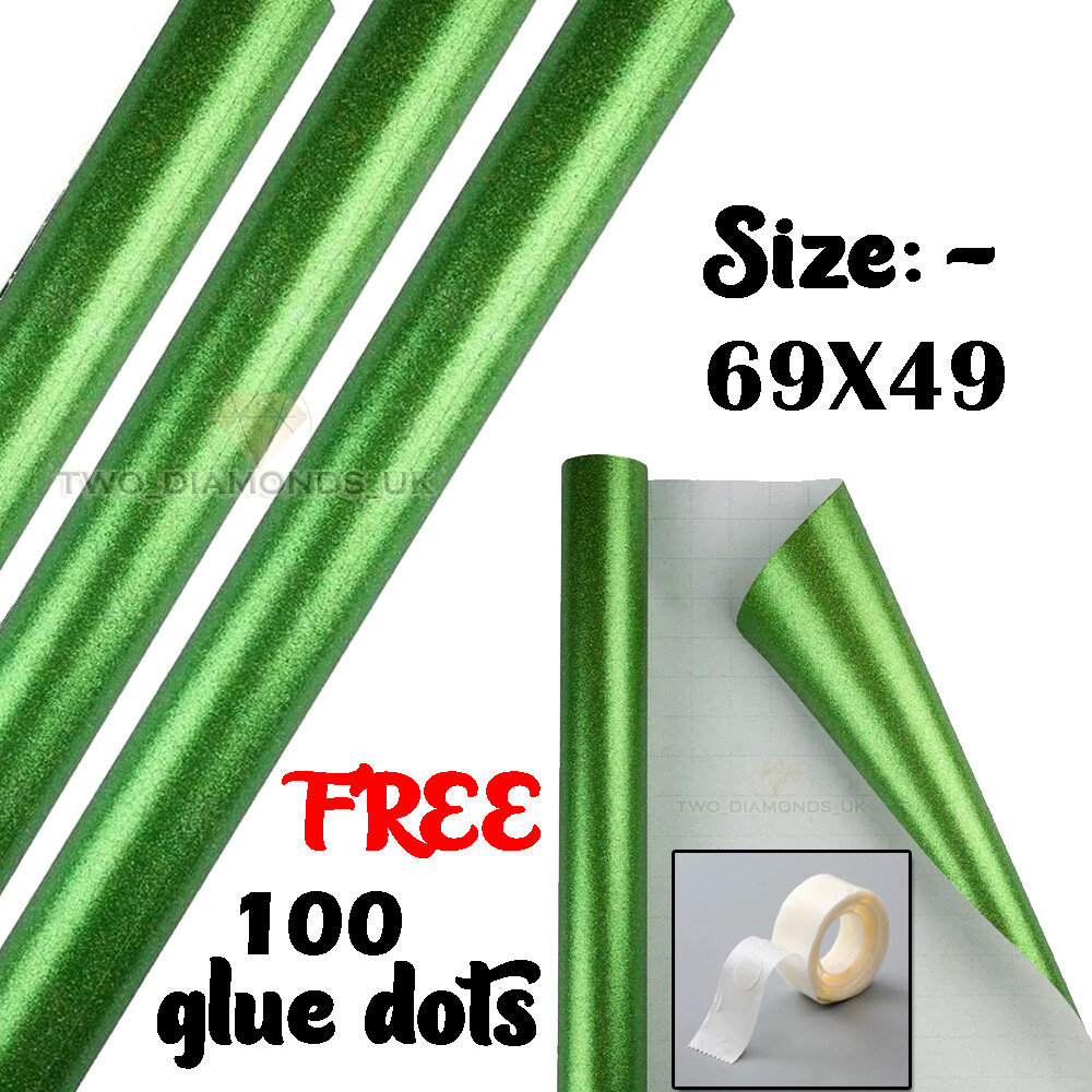 Wrapping Paper Glitter Gift Present Birthday Wrap Wedding Party Sheet