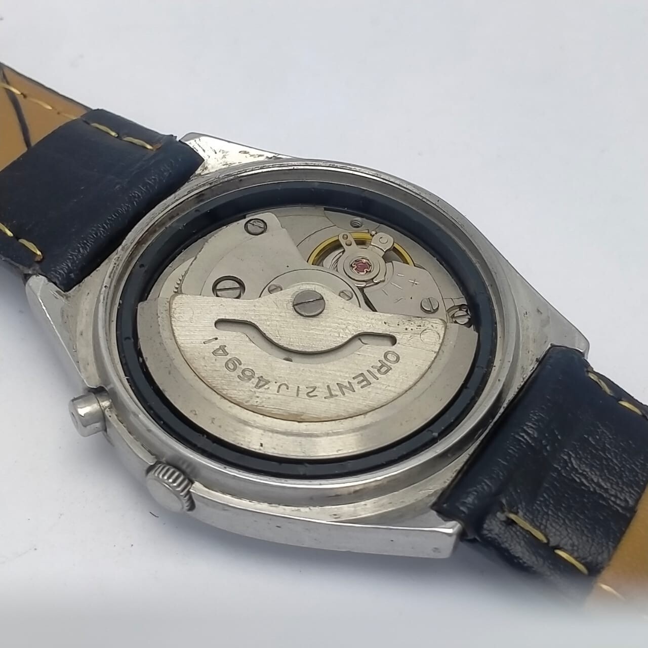 Orient 3 Star Crystal Automatic Day/Date Vintage … - image 7