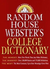 Random House Webster's College Dictionary, 2nd Edition By Robert