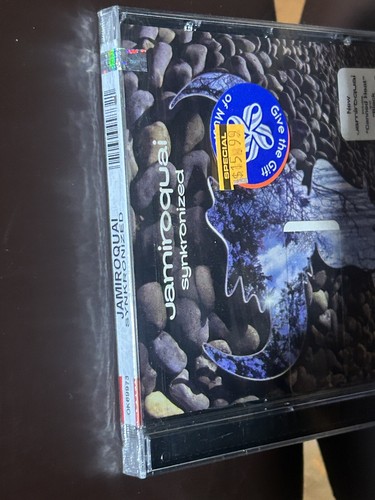 Vintage Jamiroqui Cd Albums Traveling Without Moving Synkronized 90s Hype Stickr - Picture 7 of 20