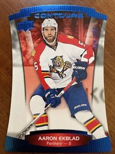 15-16 UD Contours Hockey Blue Parallel 76 Aaron Ekblad /499