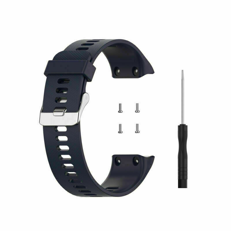 Cinturino In Silicone Per Orologio Garmin Forerunner 35 E 30 - 22mm, Sportivo, Unisex
