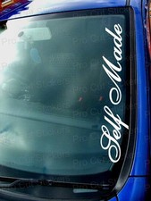 Selbst Hergestellt Klein - Groß Windschutzscheibe Auto Lieferwagen Bumper