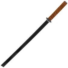 Sheesham Wood Bokken Katana Training Sword Black Finish for Training & Cosplay
