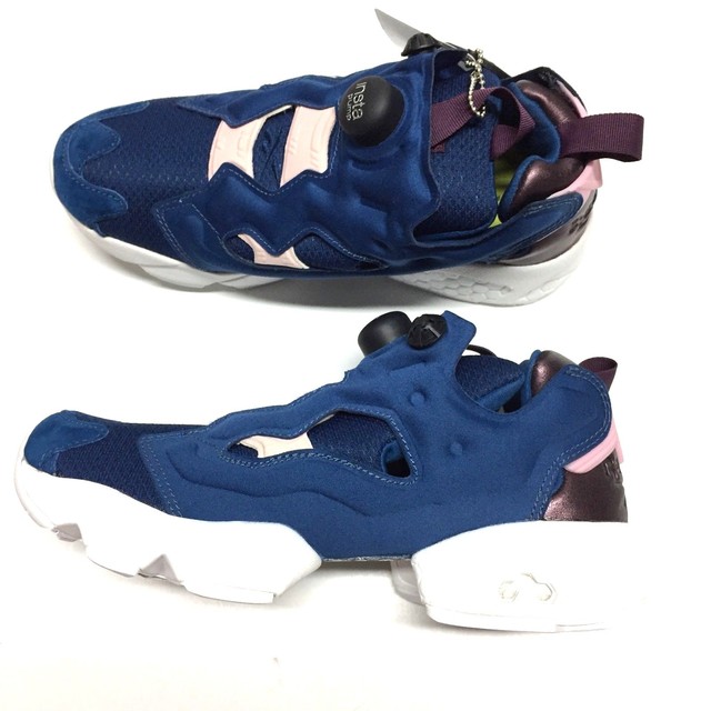 reebok pump fury blue