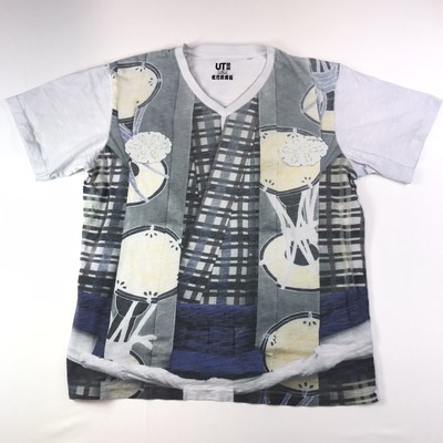 Uniqlo Ut V Neck Chinese Dumplings Graphic T Shirt Mens Size Xl 645 Ebay