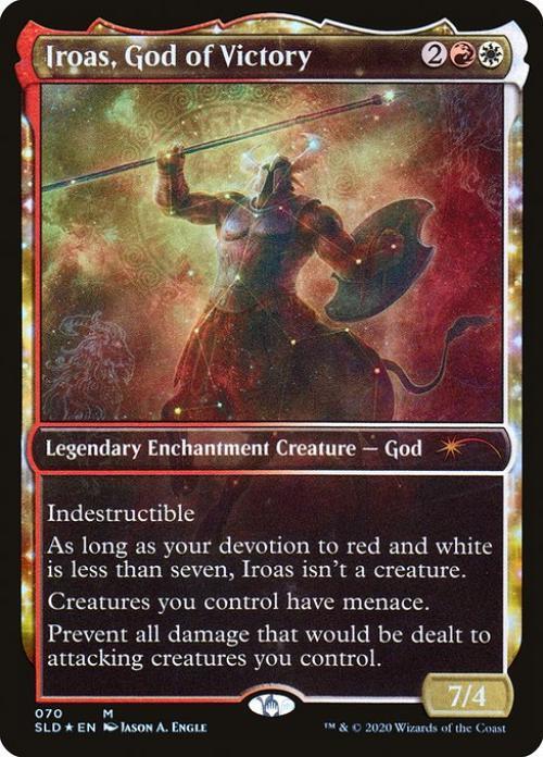 Iroas God of Victory -Foil Light Play English MTG Secret Lair
