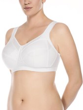 Sport BH ohne Bügel 6028 Kate Gr. 65-130 D-N in Schwarz oder Weiß