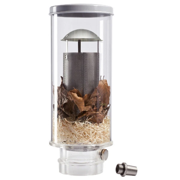 Huss Fallrohrfilter Regensammler Laubfilter Regentonne Qualität Edelstahl