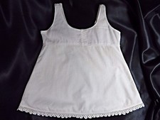Antique BABY DRESS WHITE Infant SLIP BAPTISM Christening EDWARDIAN VINTAGE