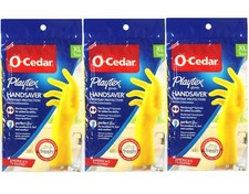 Playtex Handsaver Gloves, Reusable Cleaning Gloves, Size Extra Large, 3 Pairs