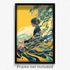 Thai Movie Poster - Distant Earthquake (Thailand Retro Film Art Print)