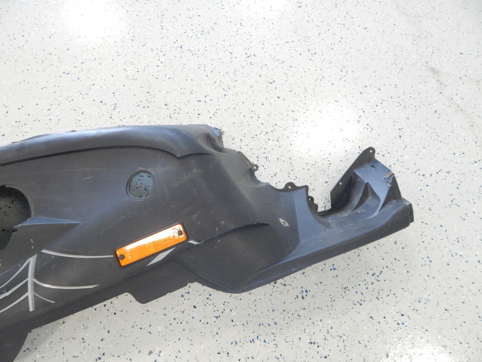 ARCTIC CAT SNOWMOBILE 20052006 FIRECAT F5 F6 F7 BLACK LEFT BELLY PAN