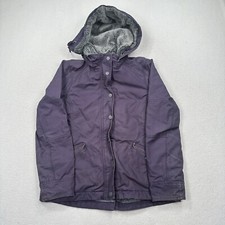 Noble Equestrian Women's Hooded Jacket Coat Size Large Purple