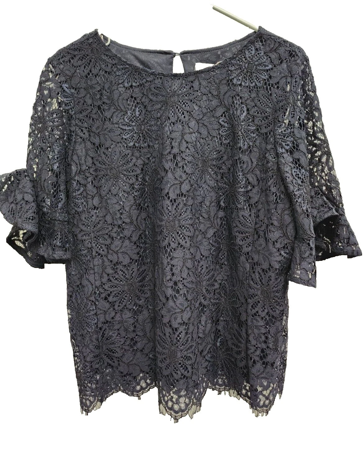 Ruffle Lined Tops for Women