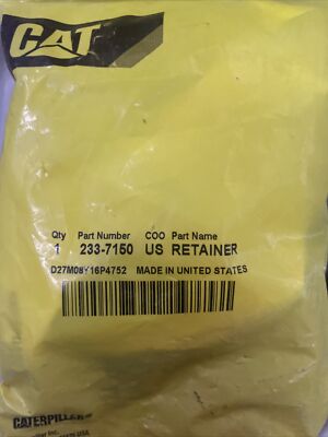 CAT Caterpillar 233-7150 Retainer | eBay