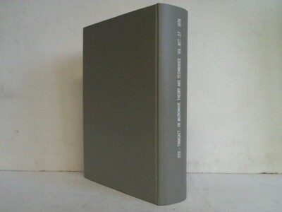 IEEE Transactions on Microwave Theory and Techniques: Year 1979, Volume MTT-27
