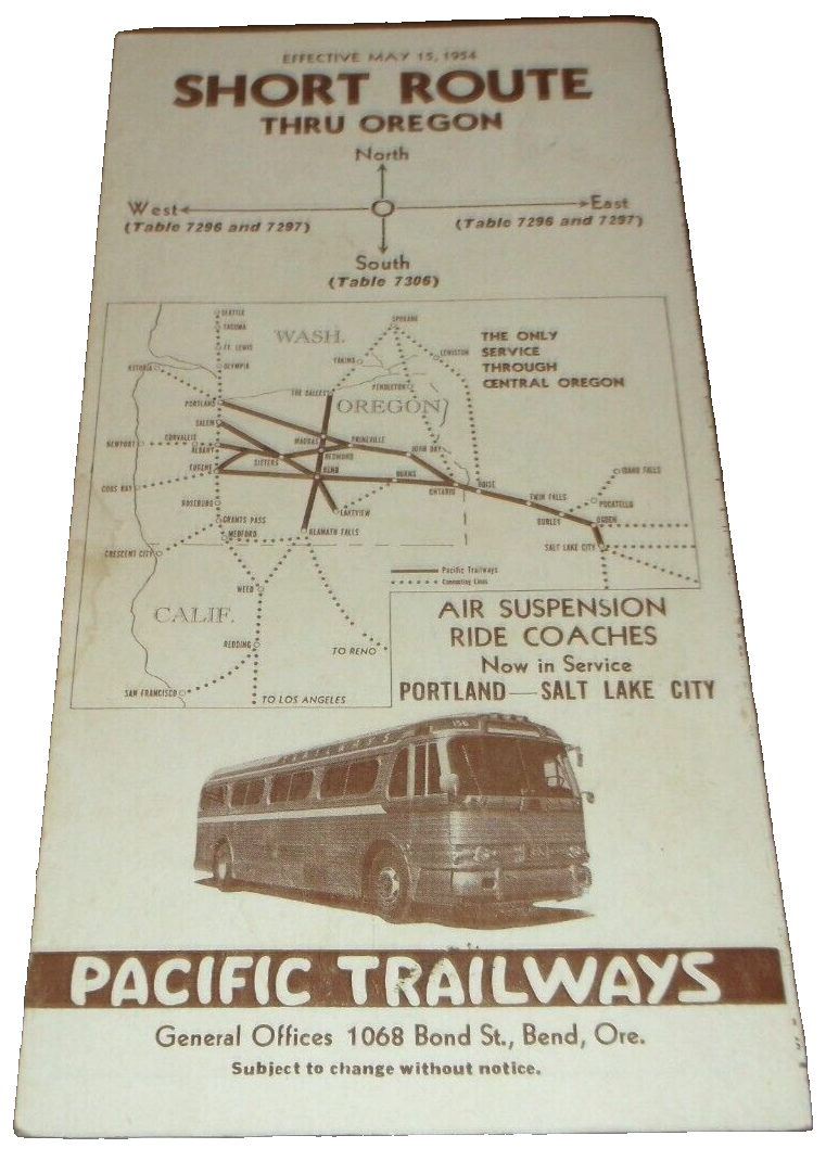 may-1954-pacfic-trailways-short-route-through-oregon-bus-schedule-ebay
