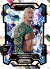 2024 Panini Prizm WWE Cracked Ice Prizm #124 Elton Prince 