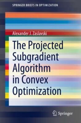 Projected Subgradient Algorithm in Convex Optimization, Paperback by Zaslavsk...