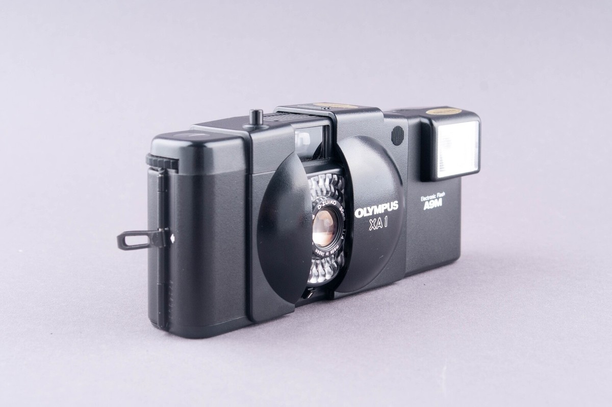 【動作品】OLYMPUS XA1 A9M付　コンパクトフィルムカメラ 外観美品 オリンパス OLYMPUS XA1 + A9M - メルカリ