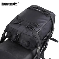 Rhinowalk Motorcycle Tail Rear Seat Bag 20L Waterproof Luggage For BMW Honda KTM
