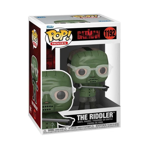 FUNKO MOVIES DC UNIVERSE: THE BATMAN - THE RIDDLER #1192 NEW WITH DUCT TAPE