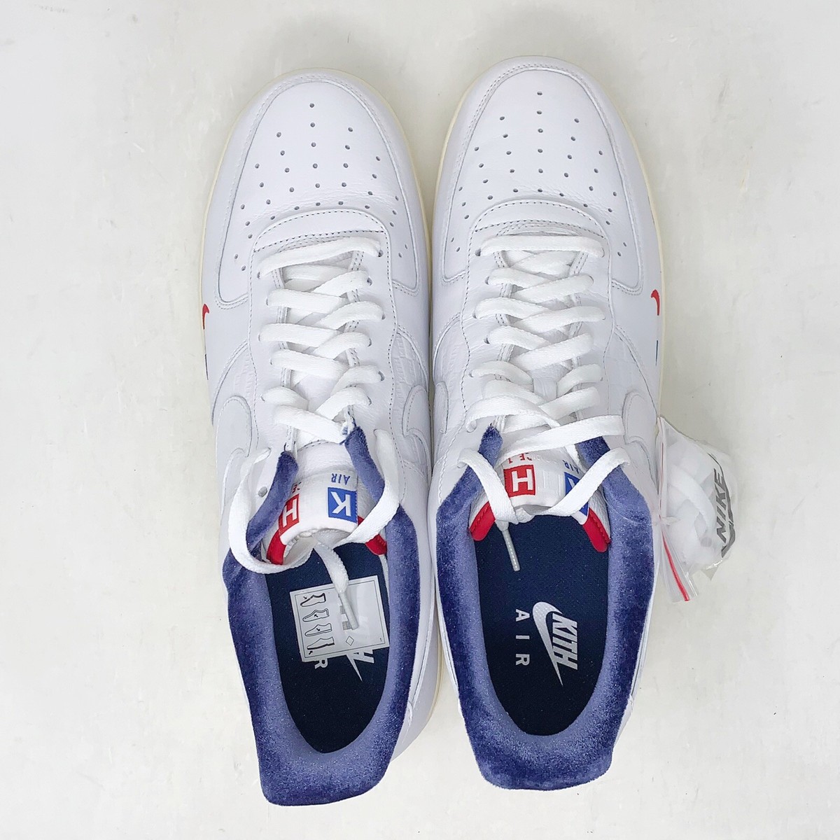 Nike Air Force 1 x KITH Paris White Sneakers, Size 15 BNIB Nike Air Force 1 x KITH Paris White Sneakers, Size 15 BNIB