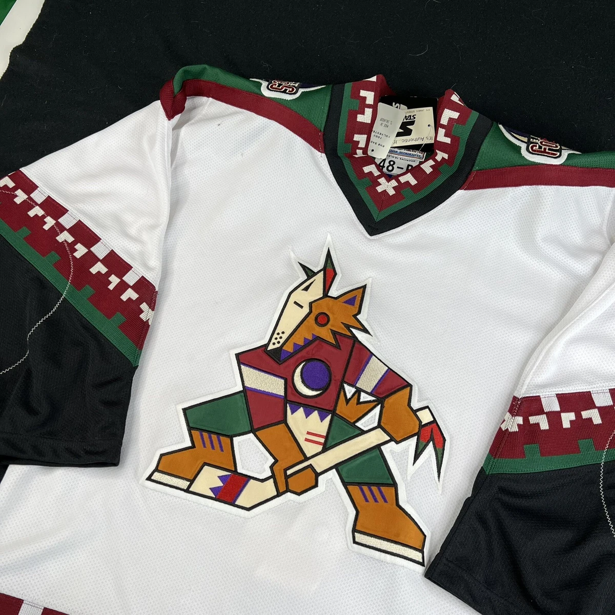 Phoenix Coyotes: 1997 Starter Kachina Jersey (M) – National Vintage  League Ltd.