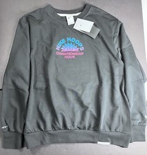 Nike Sweatshirt Hoops Championship Hour Sweater Black Basketball DJ3024 Mens L