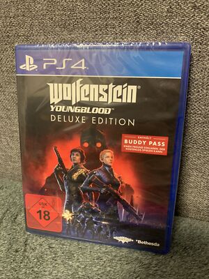 Wolfenstein 2 Youngblood - Spiel für PS4 Playstation 4  Deluxe Edition